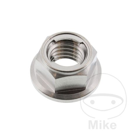Tuerca Autoblocante JMP M10x1.50 Titanio | Motos Camaral