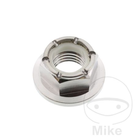 Tuerca Piñón Autoblocante JMP M10x1.25 Titanio | Motos Camaral