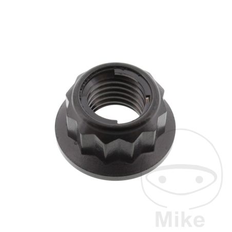 Tuerca Piñón Autoblocante JMP M10x1.25 Titanio | Motos Camaral