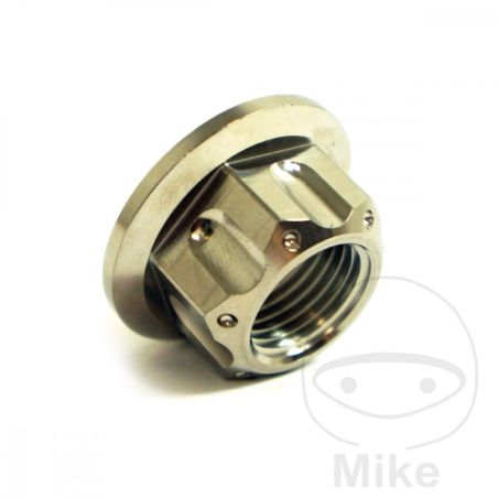 Tuerca Eje Corona M18x1.5 Inox V4A | Motos Camaral