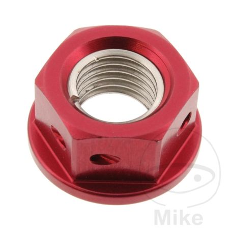 Tuerca para Corona JMP Bolt M10x1.25mm Roja | Motos Camaral
