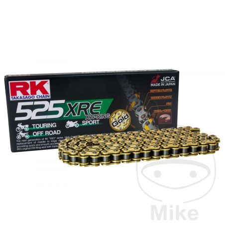 Cadena RK XW-Ring GB525XRE/122 | RK | Motos Camaral