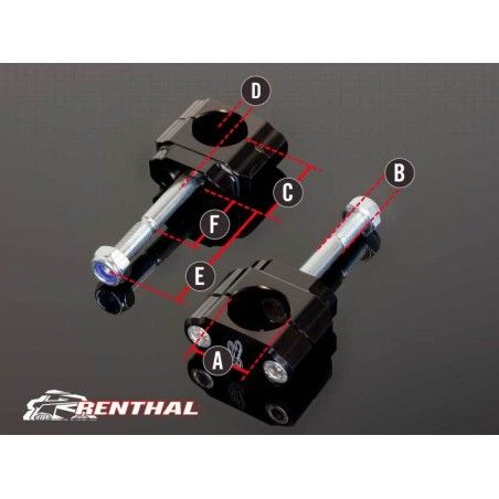 Torretas Renthal para Husqvarna/Suzuki CL003 - motoscamaralweb.com