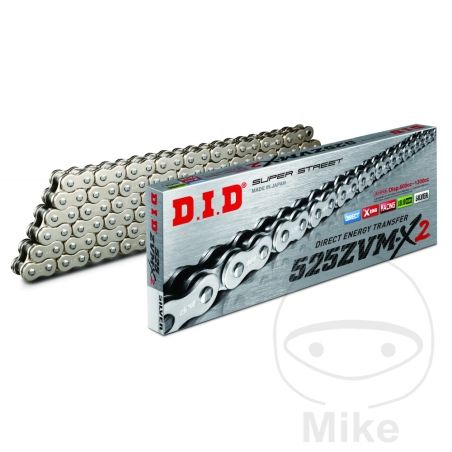 Cadena DID 525ZVMX2/108 X-Ring S&amp;S Abierta | DID | Motos Camaral