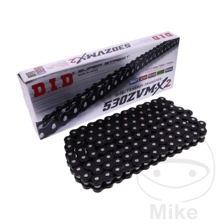 Cadena DID 530ZVMX2/118 X-Ring B&amp;B Abierta | DID | Motos Camaral