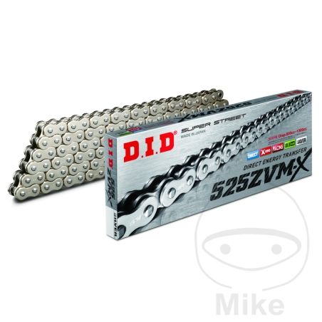 Cadena DID X-Ring 525ZVMX 106 Eslabones | DID | Motos Camaral