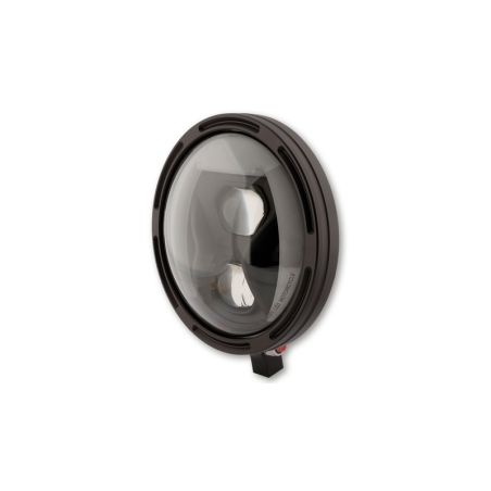 Faro delantero LED HIGHSIDER pro Frame-R1 Type 8 - 7 inch - negro - motoscamaralweb.com