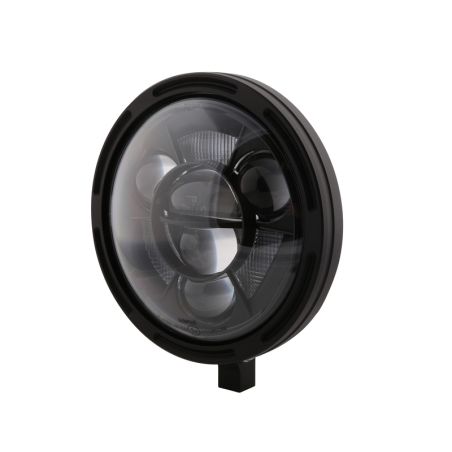 Faro delantero LED HIGHSIDER pro Frame-R1 Type 11 - 7 inch - negro - motoscamaralweb.com