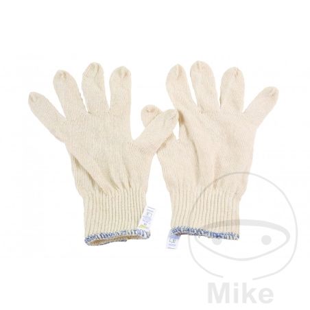 Guantes de Trabajo Algodón (10 Pares) | Protección Laboral | Motos Camaral