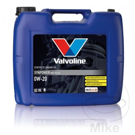 Aceite motor 0W20 20L Valvoline MST FE C6 | Motos Camaral