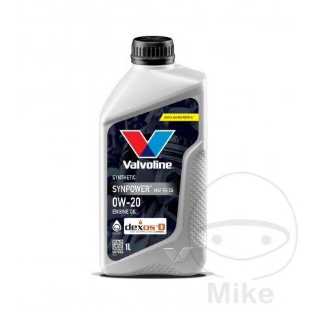 Aceite motor 0W20 1L Valvoline MST FE C6 | Motos Camaral