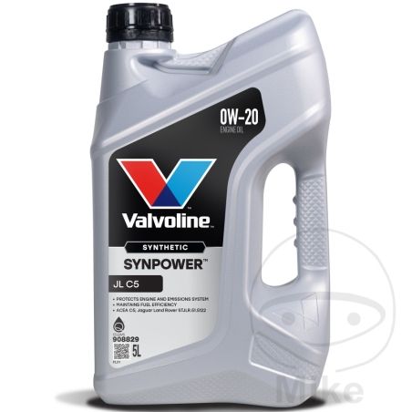 Aceite Motor 0W20 Valvoline Synpower JL C5 5L | Motos Camaral