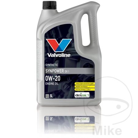 Aceite Motor 0W20 DX1 5L Valvoline Synpower | Motos Camaral