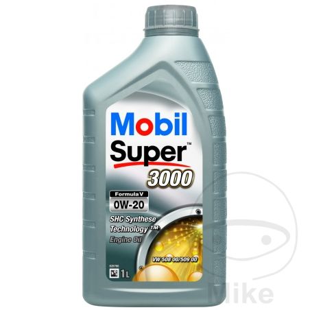 Aceite Motor 0W20 1L Mobil Super 3000 | Motos Camaral
