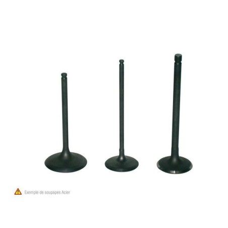 Válvula de acero Prox Ø30.00 longitud 97.05 Øcuello 6.00 escape - motoscamaralweb.com