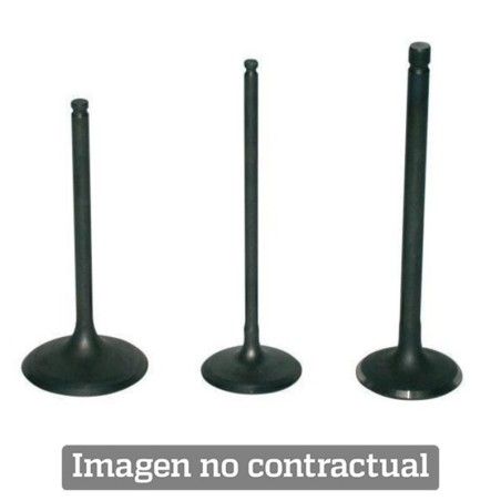 Válvula de acero Prox Ø28.50 longitud 92.55 Øcuello 6.00 Escape - motoscamaralweb.com