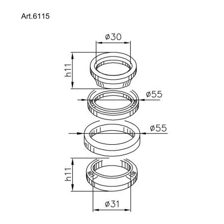 Kit rodamientos de columna de dirección BUZZETTI - motoscamaralweb.com