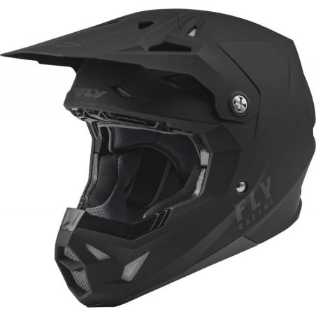 Casco FLY RACING Formula CP Solid - Negro Mate - motoscamaralweb.com