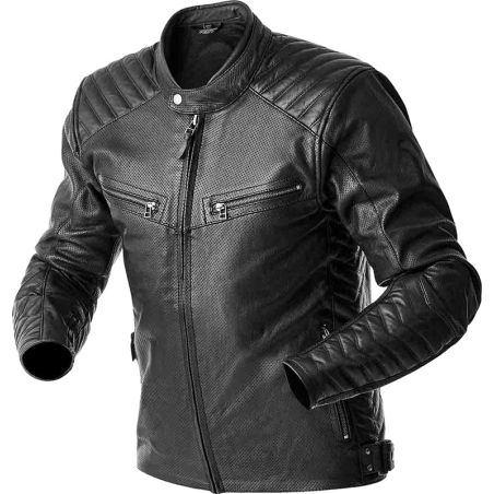 Chaqueta de piel RST Roadster Air D3O - negro - motoscamaralweb.com