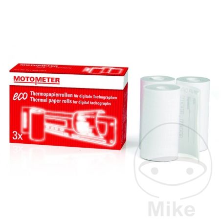 Pack 3 Rollos Papel Tacógrafo Thermopapier | Motos Camaral