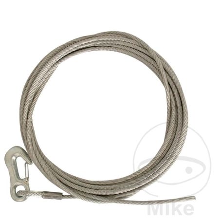 Cuerda de Alambre 10m x 6mm para Cabrestante | Motos Camaral