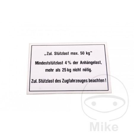 Pata de Apoyo para Remolque 50kg 105x74mm | Motos Camaral