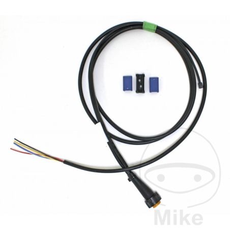 Cable de conexión 5P Aspöck 2m Izquierdo Amarillo | Motos Camaral