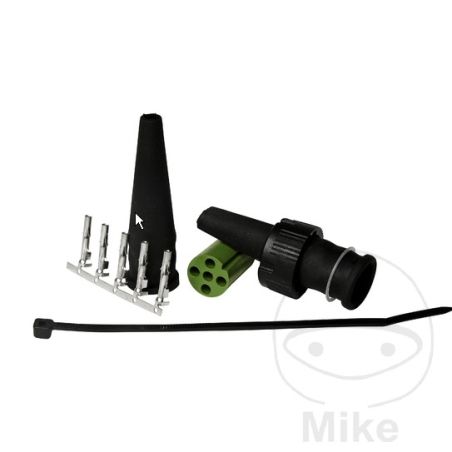 Kit Conexión 5P Verde Derecho Multipoint Aspöck | Motos Camaral
