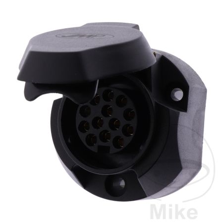 Enchufe 13 Polos 12V JMP Plástico | Motos Camaral