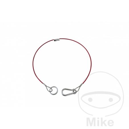 Cable de seguridad 910MM M gancho y anillo | Motos Camaral
