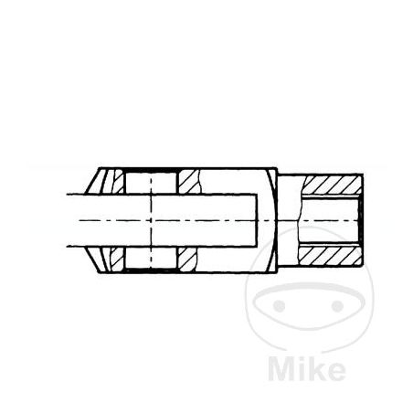 Cabeza de horquilla M10 X 20 mm | Recambios Remolque | Motos Camaral