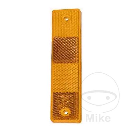 Reflector Catadióptrico Cuadrado Amarillo | Motos Camaral