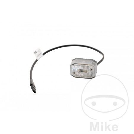 Luz de Posición Blanca para Remolque 0.5m | Motos Camaral