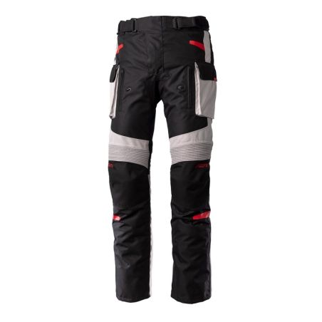 Pantalón textil RST Endurance CE hombre - Negro / Plata / Rojo - motoscamaralweb.com