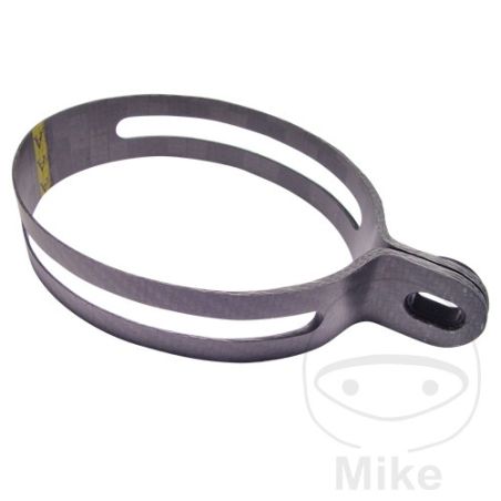 Abrazadera Silenciador Carbono Tipo 1A | LeoVince | Motos Camaral