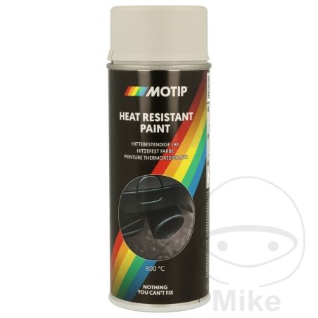 Pintura Anticalórica SCHUTZLACK Gris Mate 400ml | Motip | Motos Camaral