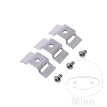 Juego Tornillos y Clips Gris Armadillo | Motos Camaral