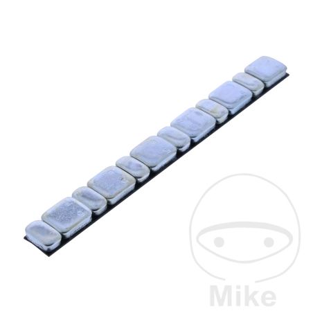Peso Adhesivo de Hierro 45g JMP Plateado | Motos Camaral