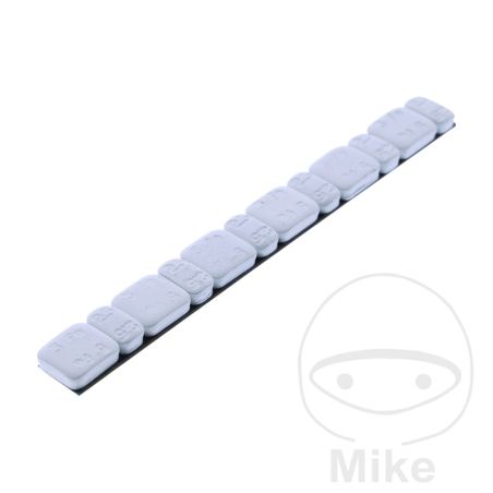 Peso Adhesivo de Hierro 45g JMP Blanco | Motos Camaral