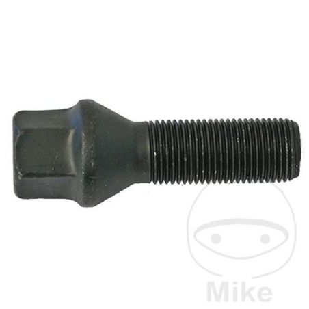 Tornillo de Rueda M14x1.25x40 Cono 17 Negro | Motos Camaral