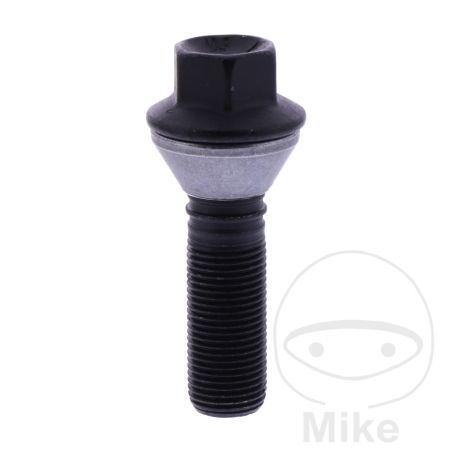 Tornillo de rueda M14X1.25X39 KE17 Negro | Motos Camaral