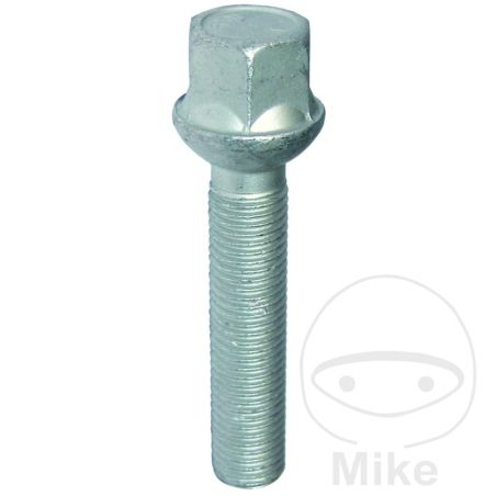 Tornillo de Rueda M12x1.5x55 Cuello de Bola 17 | Motos Camaral