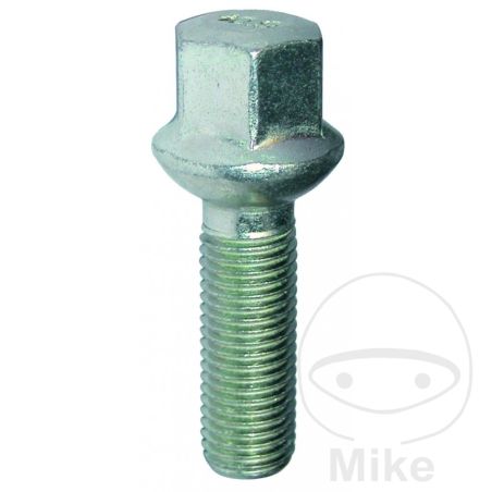 Tornillo de Rueda M12x1.5x35 Cuello de Bola 17 | Werksalu | Motos Camaral