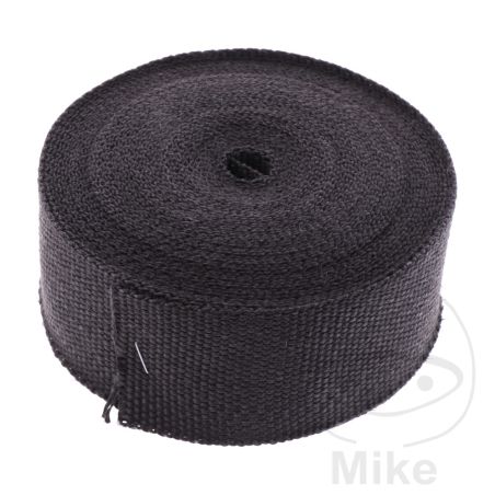 Cinta Protección Calor Escape Negro 30mm x 10m | Motos Camaral