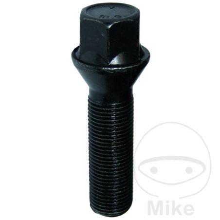 Tornillo de Rueda M14X1.25X43 Cono 17 Negro | Motos Camaral