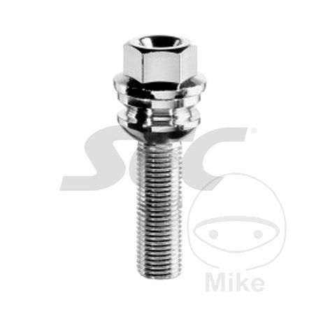 Tornillo de Rueda M14x1.5x37 Cuello de Bola 19mm | Motos Camaral