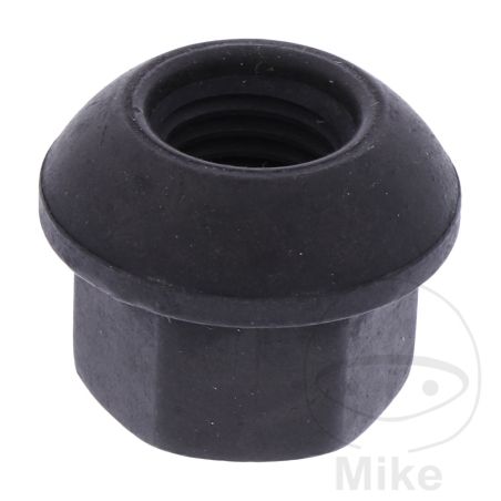 Tuerca de Rueda M12x1.5 Cuello de Bola Negro (10 uds) | Motos Camaral