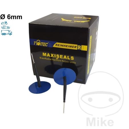 Maxi Seal 6 mm Pack 25 piezas | Reparación Neumáticos | Motos Camaral