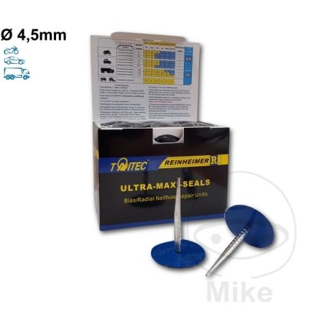 Hongo de reparación neumáticos 4.5 mm (24 uds) | Motos Camaral