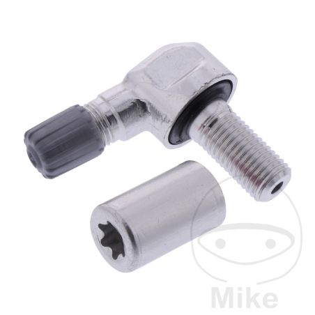 Válvula en ángulo Alu Schrader 8.5 mm para TPMS | Motos Camaral